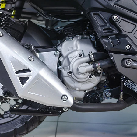 Скутер Regulmoto XDV ADVENTURE 300CC 4T в комплекте с кофрами (LJ300T-18) EFI (Серый)