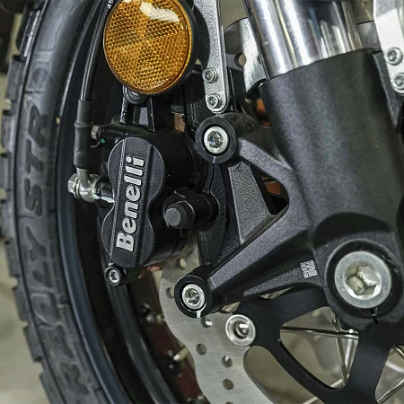 Мотоцикл Benelli TRK 702X (зеленый/черный)