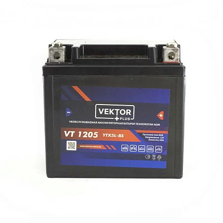 Vector VT 1205 YTX5L-BS (114 х 68 х 106)