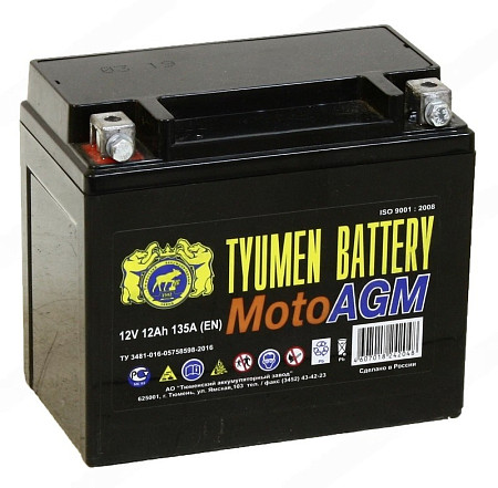Аккумулятор Тюмень 6МТС-12 AGM