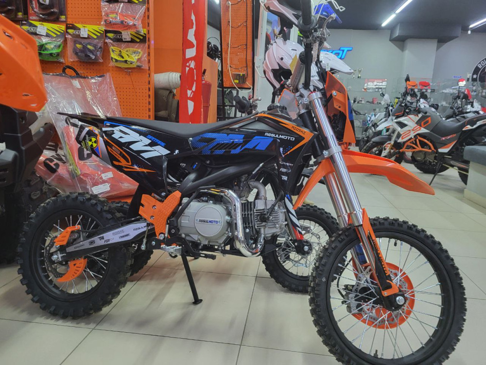 Питбайк Regulmoto SPITFIRE 17/14 (Черный/ оранжевый, , 204816-1)